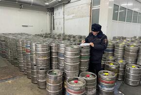 На Кубани полицейские взяли на сохранение почти 50 тонн пива