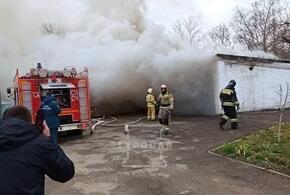 В Краснодаре на территории школы произошло возгорание ВИДЕО