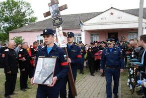 Кубань простилась с еще одним героем, погибшим в ходе спецоперации на Украине