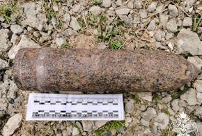 В Сочи в строительном щебне нашли артиллерийский снаряд