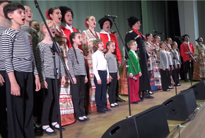 В Усть-Лабинске лицеисты выступили на одной сцене с артистами ВИДЕО