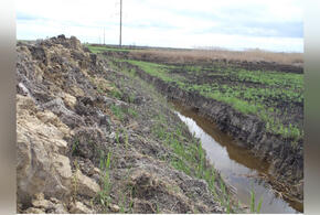 Житель Кубани разрыл каналы, тем самым уничтожил лиманы и живность в них