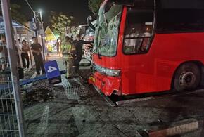 Рейсовый автобус  Краснодар-Евпатория сбил пешеходов в Крыму