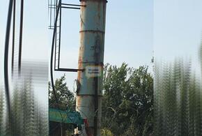 В Северском районе Кубани прохудилась водонапорная башня ВИДЕО