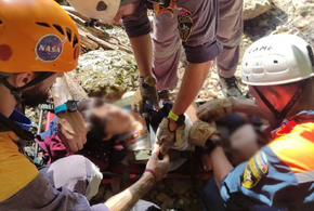 В Сочи спасатели эвакуировали травмированную туристку с Агурских водопадов