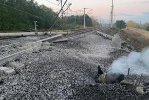 В Белгородской области из-за обстрела прервалось движение поездов