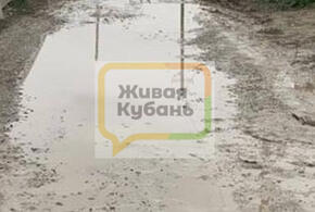 В Крымске в детский сад нужно пробираться через жижу из грязи
