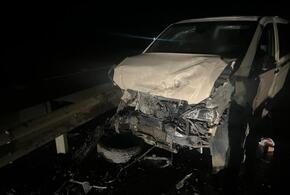 На трассе под Краснодаром в лобовом ДТП на встречке погиб водитель