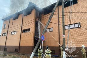 Следком расследует дело о пожаре в торговом центре на Кубани