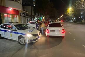 В Анапе за нарушение правил дорожного движения задержали лихача 