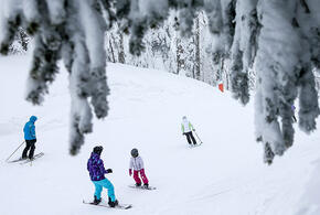 На горнолыжных курортах Сочи на Рождество обещают долгожданный снегопад