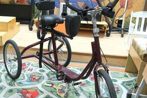 В Краснодаре создали первый в России велосипед для детей с ДЦП