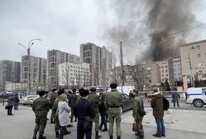 Один человек погиб при пожаре в погрануправлении ФСБ в Ростове
