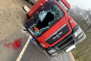 В Горячем Ключе произошло страшное ДТП с грузовиком