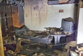 В Краснодаре из-за неисправного обогревателя вспыхнул дом