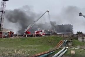 Пожар, возникший после атаки БПЛА на нефтебазе в Севастополе, полностью ликвидирован