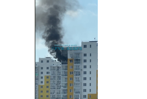 В Анапе из-за пожара в многоэтажке эвакуировали жителей