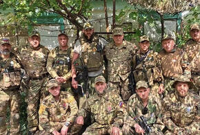 11 казаков из отряда «Кубань» наградили за выполнение задач специальной военной операции