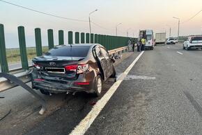 В Краснодарском крае в ДТП на федеральной трассе пострадали три человека