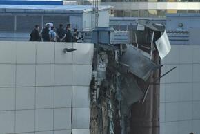 В Москве ПВО сбила беспилотник, он упал на нежилое здание