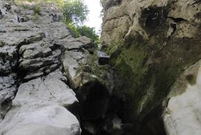 В Сочи из-за аномальной жары полностью пересохли Агурские водопады