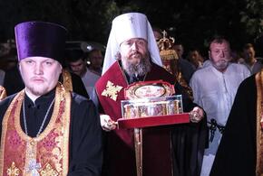 Будем молиться о победе: в Краснодар доставили частицу мощей великомученика Георгия Победоносца