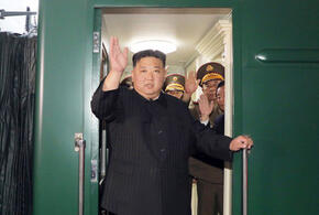 На медленном бронепоезде в РФ прибыл лидер Северной Кореи