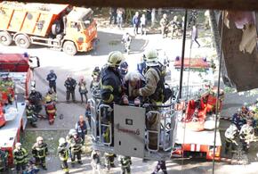 На месте взрыва в Балашихе под завалами оказались трое спасателей