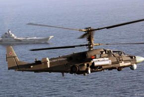В Азовском море потерпел крушение боевой вертолет Ка-52