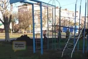 Мусорка вместо детской площадки: на Кубани хотят сровнять с землей игровую зону
