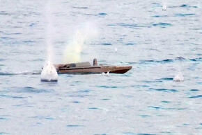 В Черном море российские военные уничтожили четыре безэкипажных катера