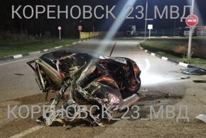 Врезался в столб: на Кубани погиб водитель в страшном ДТП