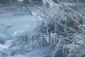 Река бурлит: в Краснодарском крае произошла серьёзная авария на газопроводе 