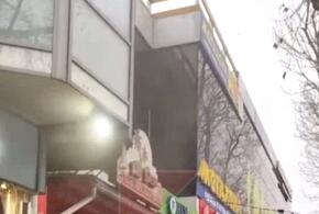 В Краснодаре загорелся магазин секонд-хенда 