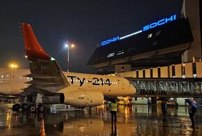 В Сочи из-за ураганного ветра в аэропорту не смогли сесть 14 самолетов