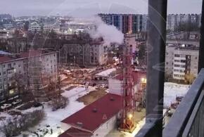 Взрыв в Петербурге:  обломки БПЛА врезались в жилой дом на Пискаревском проспекте