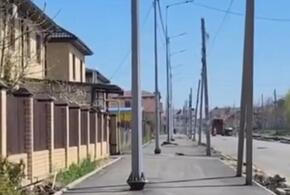жители поселка в Краснодаре удивлены благоустройством тротуара