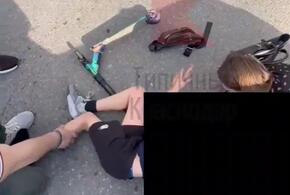 Ребенка на самокате сбила машина в Краснодаре