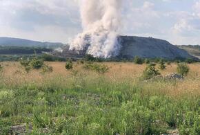  Рядом с горящей свалкой в Новороссийске приборы зафиксировали повышенную концентрацию вредных веществ