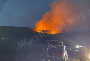 До 1 гектара увеличился лесной пожар в Геленджике