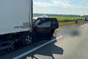 Смяло под колёсами грузовика: два человека погибли в ДТП на Кубани