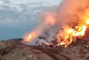 Пожар на мусорном полигоне в Новороссийске в конце августа случился из-за поджога